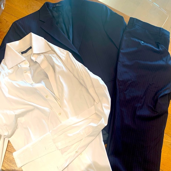 Men’s Saks Fifth Avenue suit ensemble - Picture 1 of 10